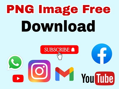 How To Download PNG image for YouTube Videos