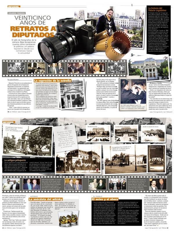 Reportaje Revista La Tecla 2012