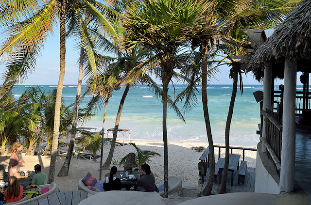 Restaurant au Papaya Playa Project à Tulum