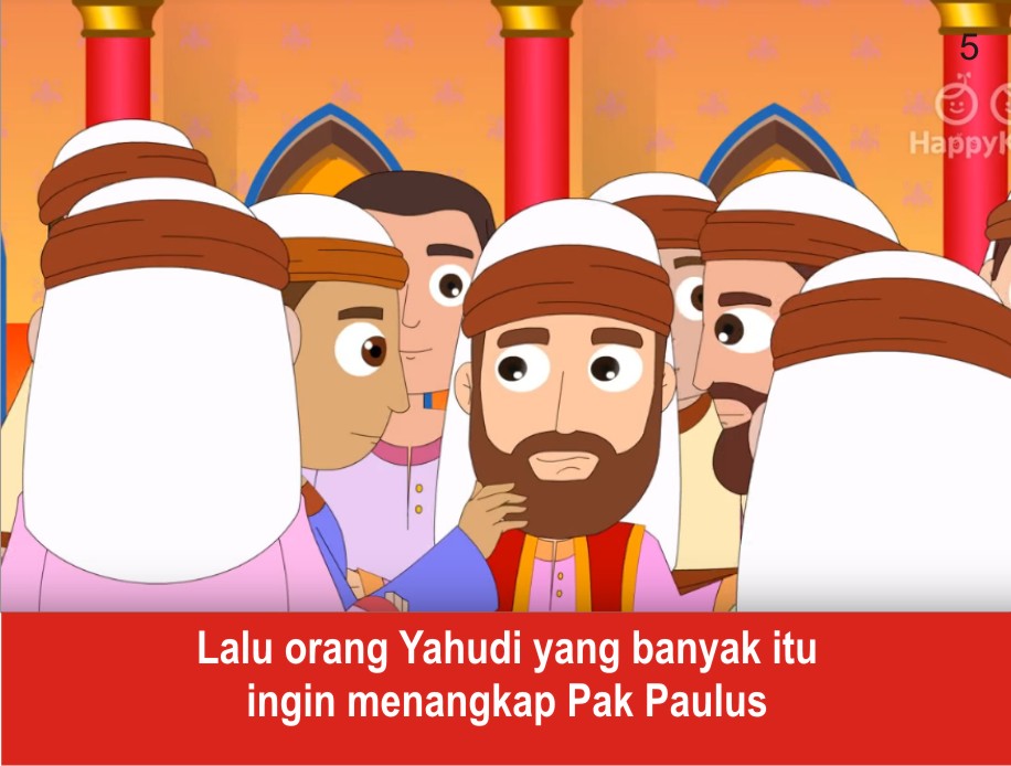 Komik Alkitab Anak: Anak Kecil Menyelamatkan Paulus