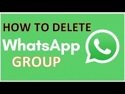 How to delete whatsapp group