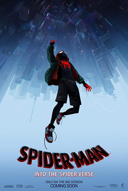 Spider-Man: Into the Spider-Verse 2018 movie poster Miles Morales Shameik Moore Jake Johnson