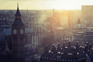 Overlooking Big Ben. How can we get more people involved in politics?