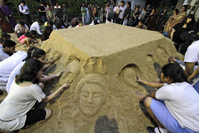 India Sand Art