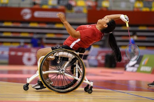 PILAR JAUREGUI CLASIFICA A LOS PARALÍMPICOS DE TOKIO EN BÁDMINTON