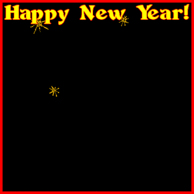 Animated New Year Wallpaper Black Background