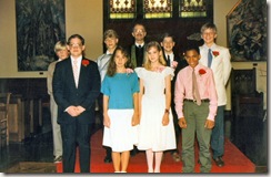 Niels's Confirmation Class for blog
