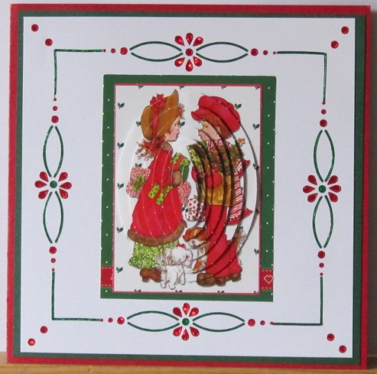 die Vorlage ist von Ann s paper Art 3D Sarah Kay 