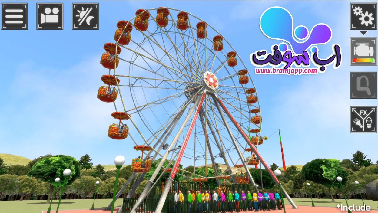 لعبة Theme Park Simulator