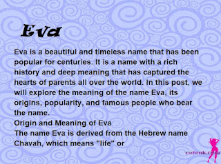 meaning of the name "Eva"