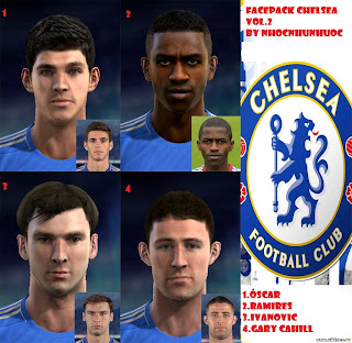 Facepack Chelsea PES 2013