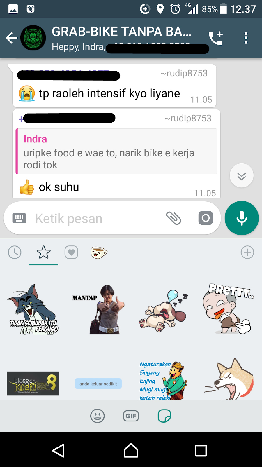 Koleksi Banyak Stiker Whatsapp Tanpa Download Begini Caranya