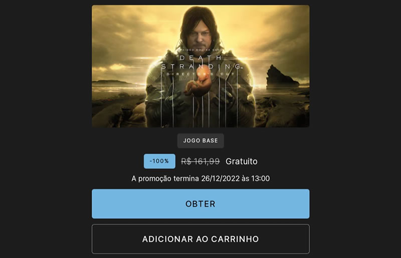 Death Stranding está disponível de graça para PC - NerdBunker