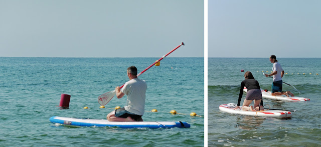 Learning to Stand Up Paddle - Punta Prima