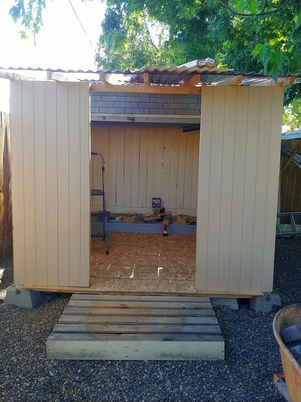 New Backyard Shed