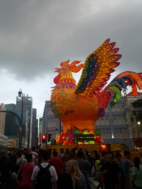 singapore, CNY, lunar new year, chinatown, bakwa, bee cheng hiang, spring festival, rooster, chicken, golden rooster, countdown, chinese new year 2017