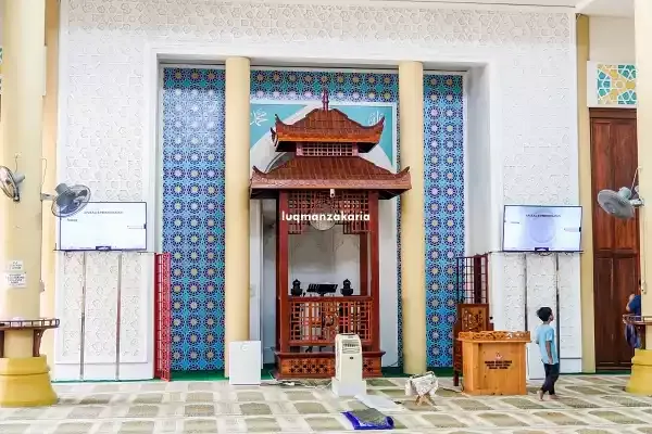 gambar dalam Masjid Beijing Rantau Panjang Kelantan