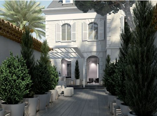 photos of louis vuitton lvmh new luxury hotel called White 1921 in Saint Tropez