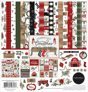 Carta Bella Farmhouse Christmas paper and sticker set
