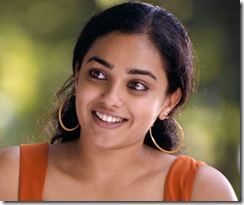 Nithya Menon smiling photo