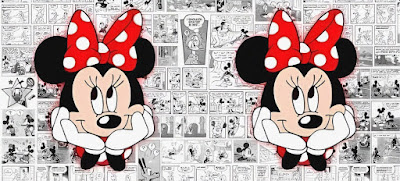 Arte para Sublimação de Canecas Grátis - Minnie Mouse - Mickey Mouse