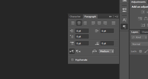 Cara Memunculkan Menu Paragraph Yang Hilang di Adobe Photoshop