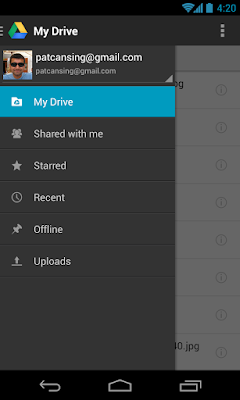 Google Drive for android