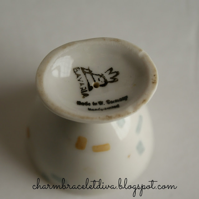 Bavarian china bottom stamp egg cup