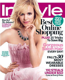 Rachel McAdams On The US Magazine InStyle  