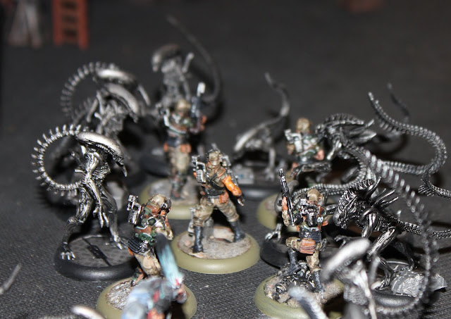 Warhammer 40k battle report - Ambush - Space Marines and Genestealer Cults.