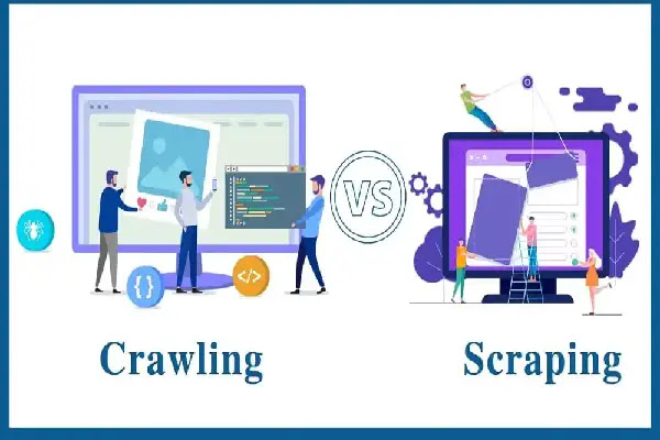 web scraping and differences with web crawling