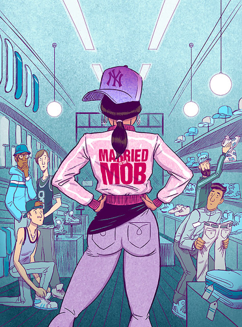 Great illustration work from Koren Shadmi - Married to the mob