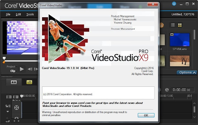 Corel VideoStudio Ultimate and Pro X9   Included Keygen