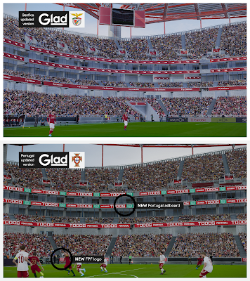 PES 2020 Stadium Estádio da Luz Updated 2019 Version [ SL Benfica | Portugal NT ]
