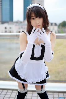 Himezaki Reika cosplay as Izumi Sawatari from Kore ga Watashi no Goshujin Sama