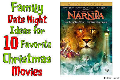 Family Date Night Ideas for 10 Favorite Christmas Movies from In Our Pond