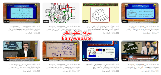 الصف الأول صناعي - مبادئ الرسم الفني - المنظور الهندسي والمساقط الثلاثة للإسطوانة - أ محمد ربيع