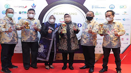 Hattrick, Bupati Serang dan BPR Serang Raih Top BUMD Award 2021