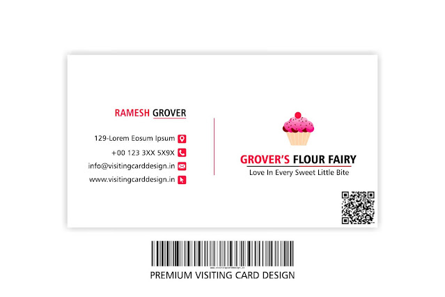 Bakery Visiting Card Design in Cdr