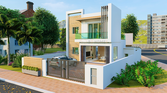 Low Budget House Design | Budget 15-20 Lakhs House | Car Parking | Village Type House | Full Info