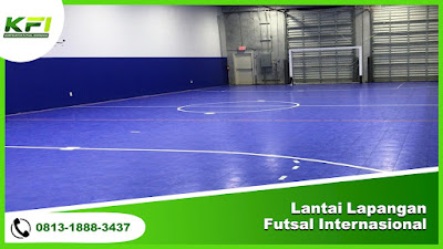 Lantai Lapangan Futsal Internasional