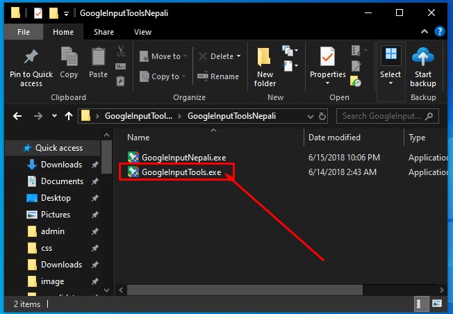 Google Input Tools Nepali Installation Step 2 - dpratik.com.np
