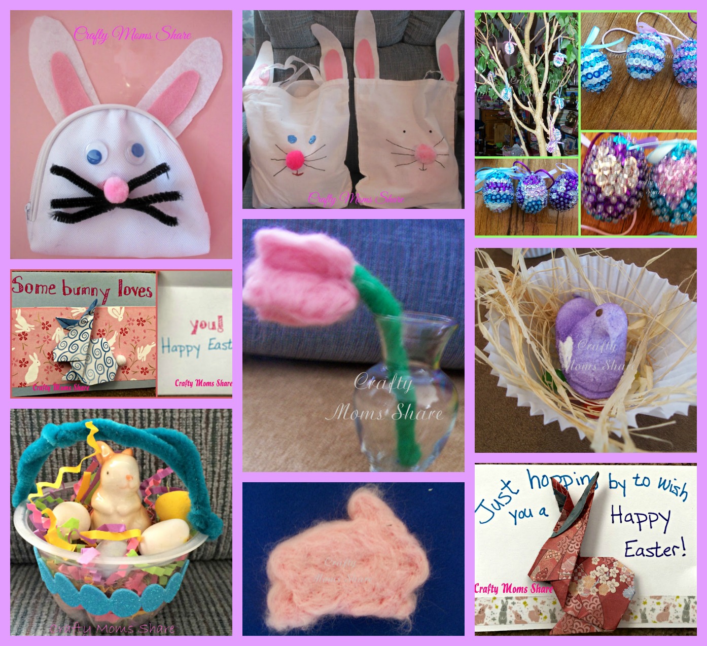 Crafty Moms Share: Happy Easter!! Easter Craft Round-up from Crafty Moms  Share and Our Link Parties!