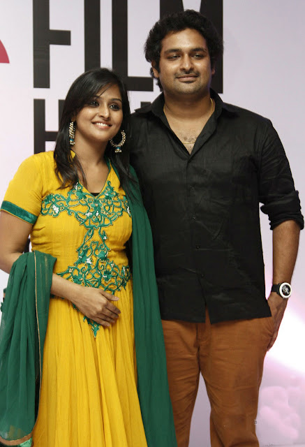 Remya Nambeesan with brother Rahul