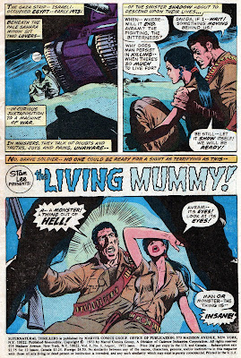 the Mummy happens upon two Israeli soldiers who are having a romantic interlude