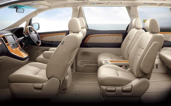 The New Toyota Alphard appeals to the uniquely affluent and those of high