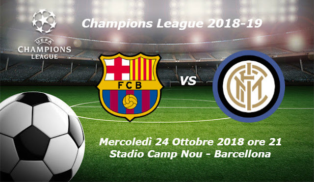 Free Live Streaming, Full Match And Highlights Football Videos:  Barcellona vs Inter