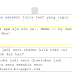 Macam macam cara membuat Text Area di blogspot