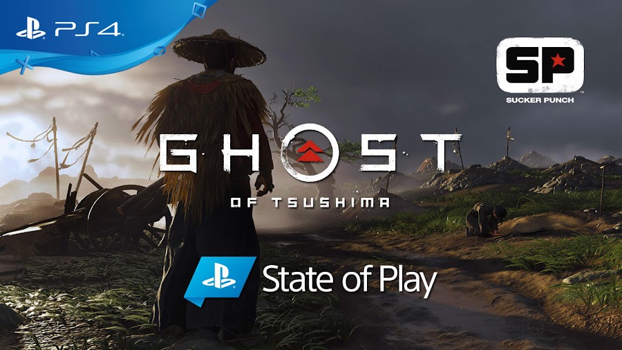 ghost of tsushima state of play gameplay showcase exploration combat customization ps4 exclusive action adventure sucker punch productions sony entertainment interactive