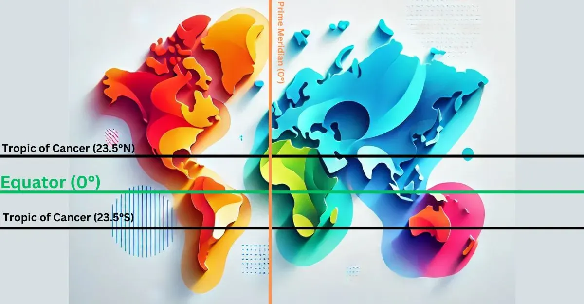 Major Latitude Lines